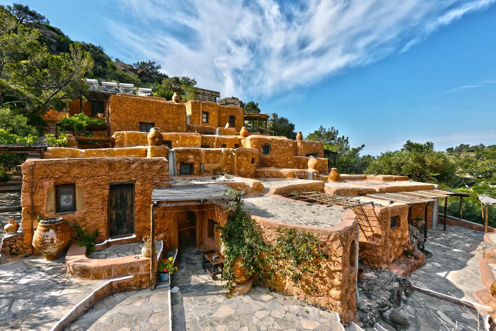 Aparthotel Aspros Potamos Makrýgialos Exterior foto