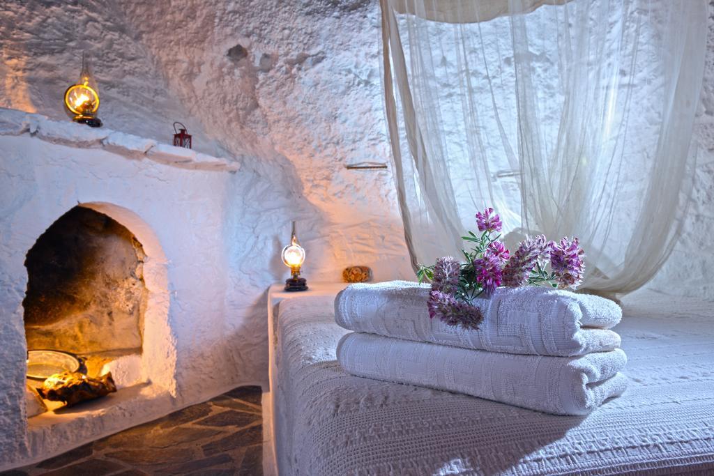 Aparthotel Aspros Potamos Makrýgialos Habitación foto