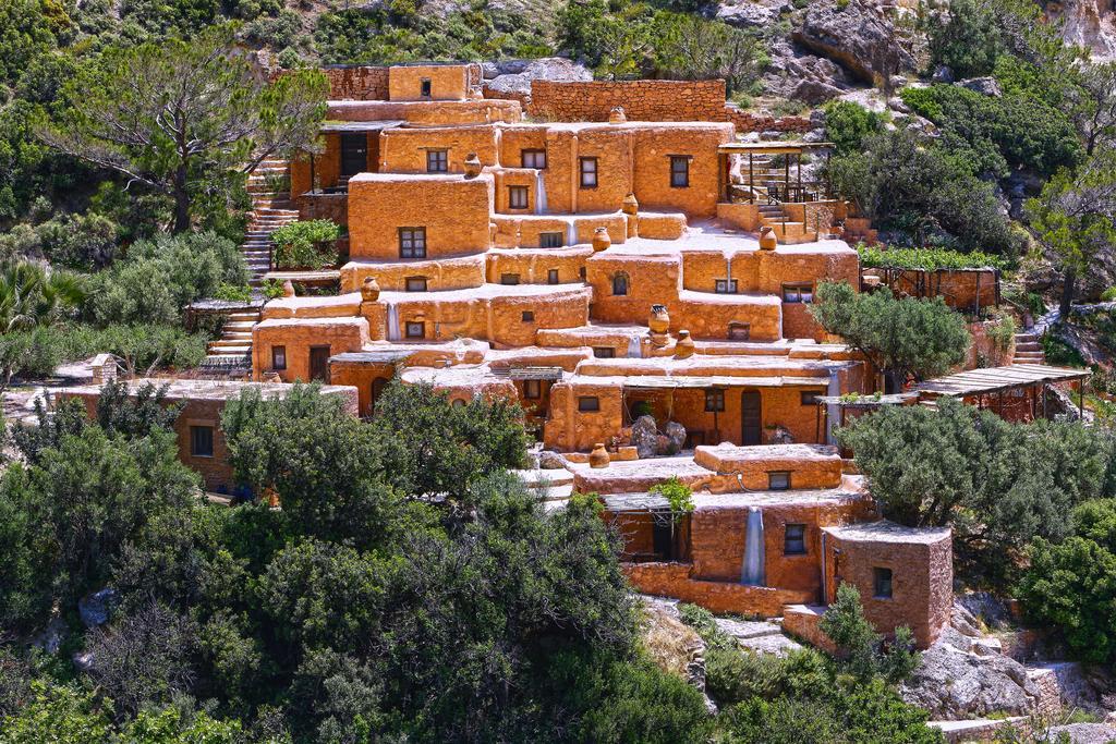 Aparthotel Aspros Potamos Makrýgialos Exterior foto