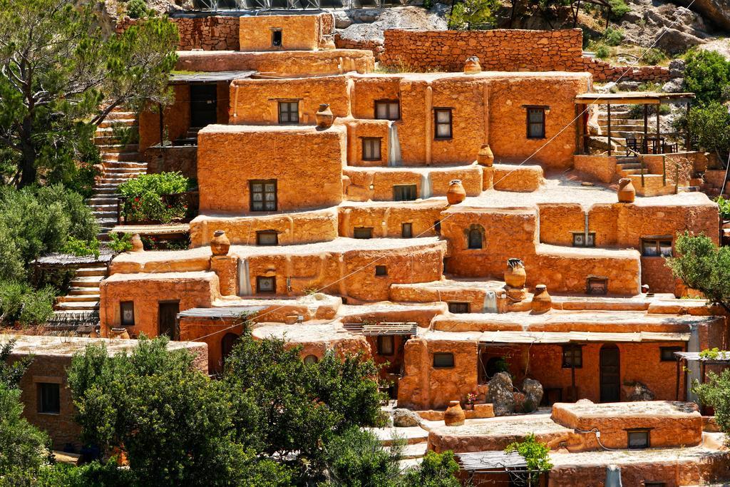 Aparthotel Aspros Potamos Makrýgialos Exterior foto