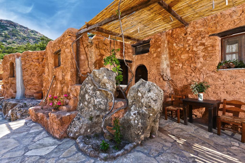 Aparthotel Aspros Potamos Makrýgialos Exterior foto